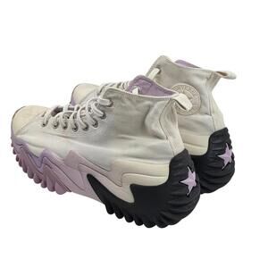 Converse Run Star Motion CX High Top 172891C Men’s 12 / Women’s 13.5 White Purpl